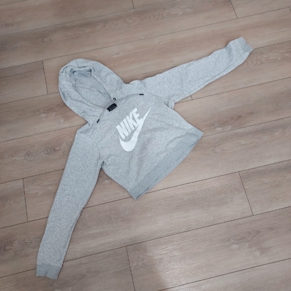 Nike, gray sweatshirt, XS - Picture 3 of 5
